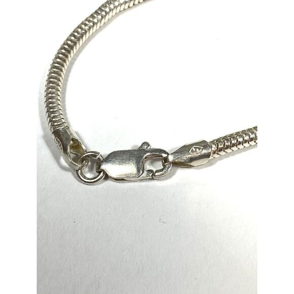 Rutilated Quartz 925 Sterling Silver Teardrop Shaped Pendant Necklace 21” 24.08g - Picture 6 of 16